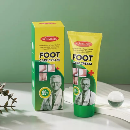KORMESIC Foot Care Cream 100g | 99% Relieves Dry & Cracked Feet