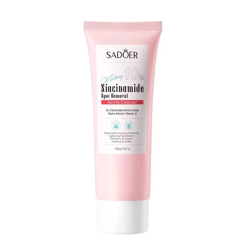SADOER 10% Niacinamide Spot Removal Gentle Cleanser 100g