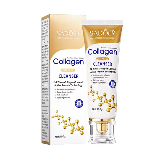 SADOER Collagen Anti-Aging Firming Cleanser 100g with box