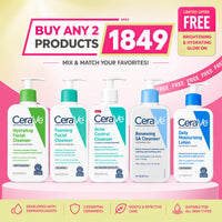 CeraVe Mix & Match Bundle | Any 2 Cleansers or Moisturizers | Limited Time Offer