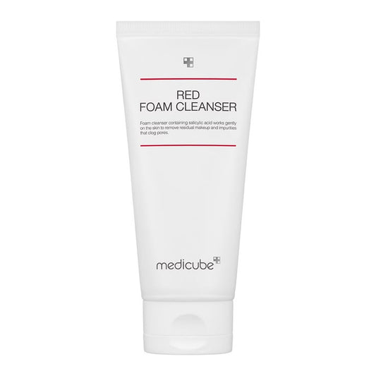 Medicube Red Foam Cleanser | Pore-Clearing Foam Wash for Oily & Acne-Prone Skin